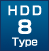 最大8台hdd