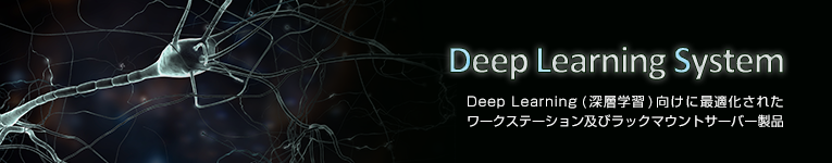 Deep Learning (深層学習) 向け製品