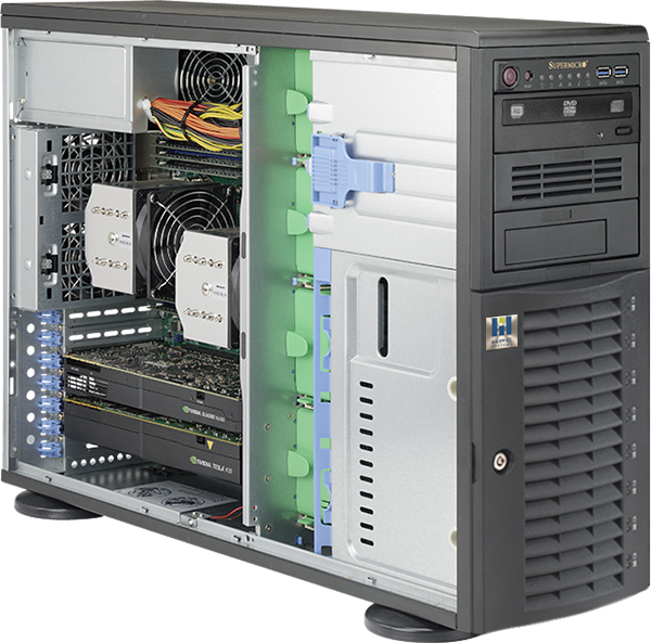 販売終了製品：HPC5000-XBW216TS-D8 HPCシステムズはすべての研究開発者に計算力を提供します。